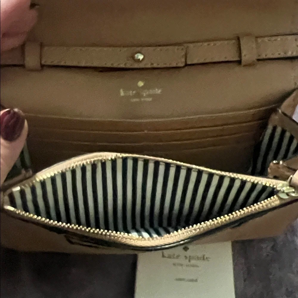 kate spade Pale Brown Crossbody with Gold Hardware - Picture 7 of 14